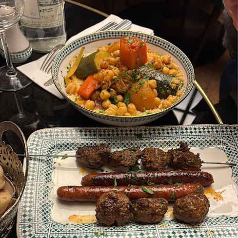Couscous et grillades servis au restaurant Figuig