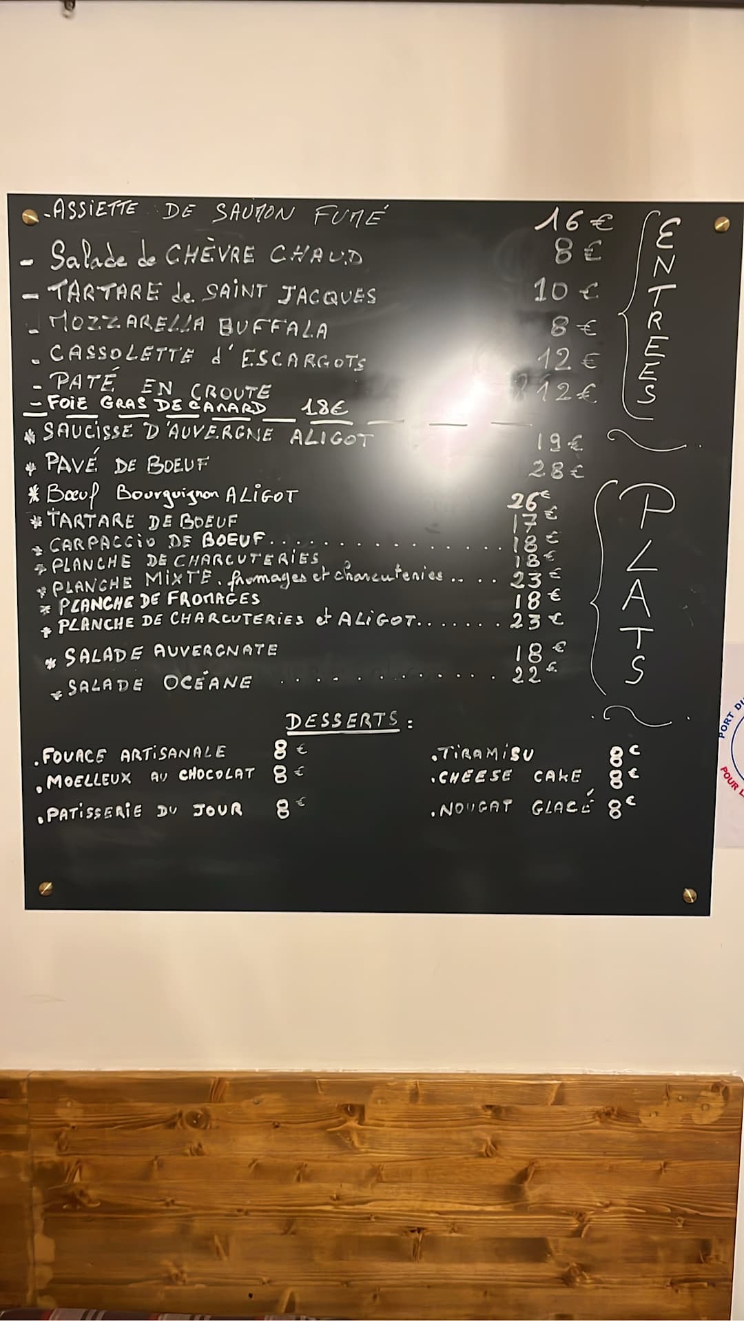 Restaurant La Réserve du Terroir à Paris - Menu, avis, prix et réservation TheFork