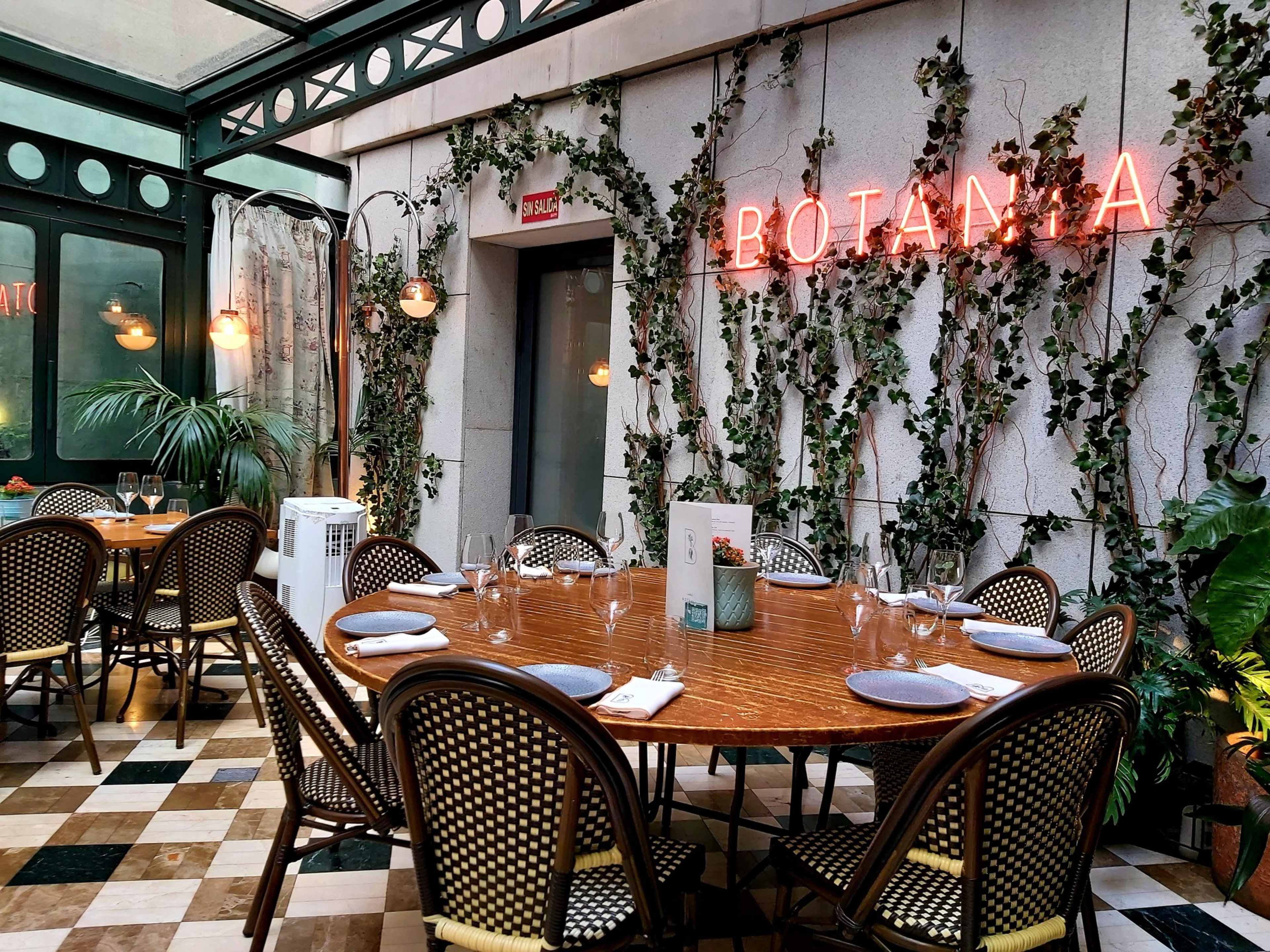Restaurante Botania en Madrid - Menú 2026, opiniones, precios y reserva ...