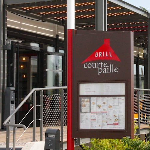 Courtepaille, Chasse-sur-Rhône