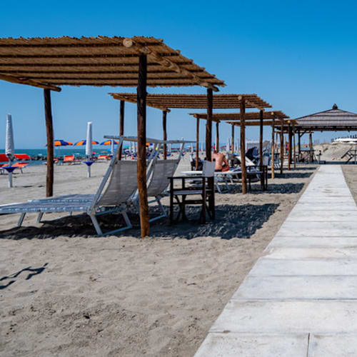 POÌTA Beach, Focene