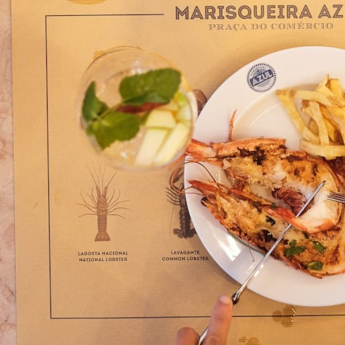 Marisqueira Azul - Praça do Comércio, Lisboa