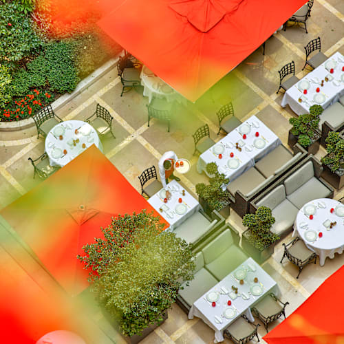 La Cour Jardin – Hôtel Plaza Athénée, Paris