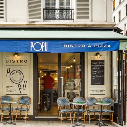 Popu Bistro à Pizza, Paris