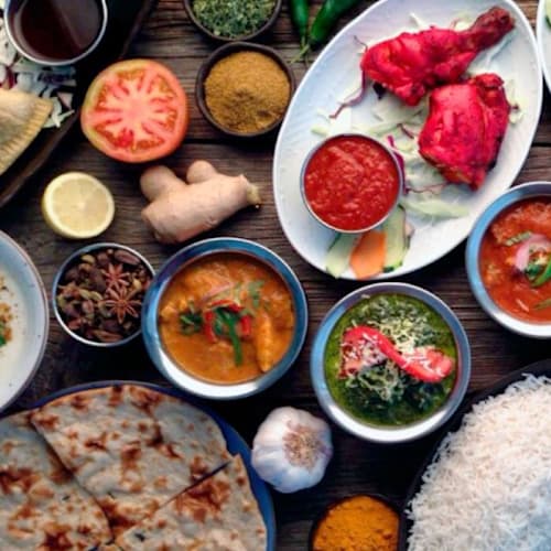 Amarinder cocina original India Baleares, Valencia