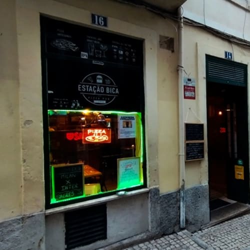 Estação Bica Pizza Pub, Lisboa