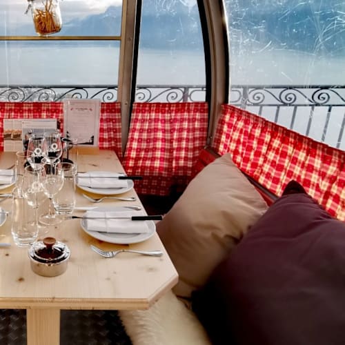 Les Cabines à Fondue - Le Mirador Hôtel, Chardonne