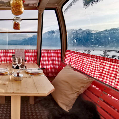 Les Cabines à Fondue - Le Mirador Hôtel, Chardonne