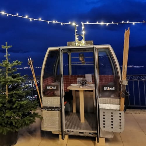 Les Cabines à Fondue - Le Mirador Hôtel, Chardonne