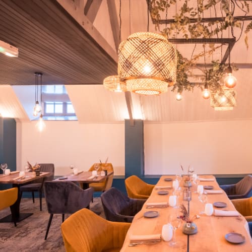 L'Âme au Vert - Restaurant du Hameau de la Becque, Avelin