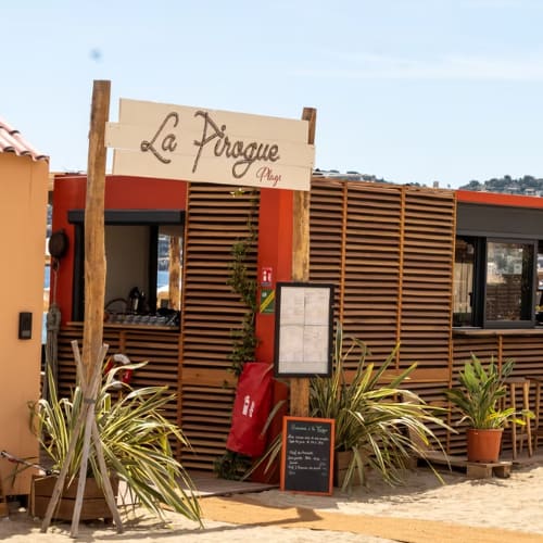 La Pirogue Plage, Grimaud
