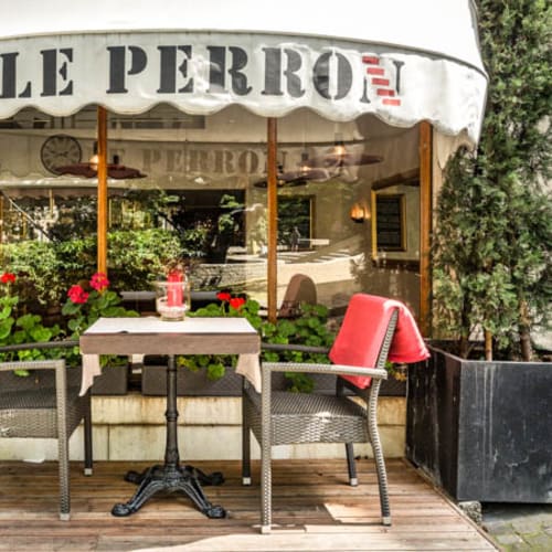 Le Perron, Genève