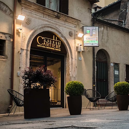 Cartiere - Banco e Cucina, Tivoli