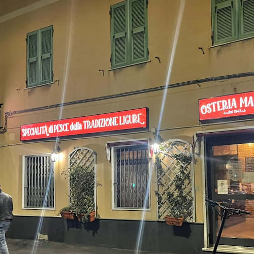 Osteria maria, Genova