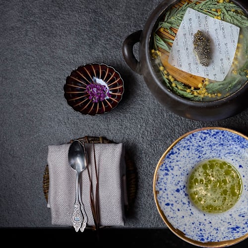  Smoked Room Madrid. Fire Omakase by Dani García, Madrid