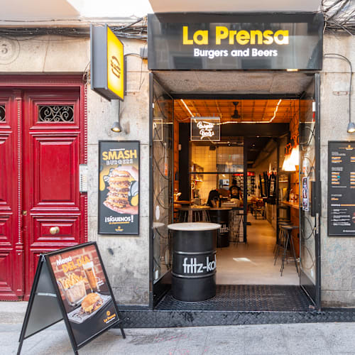 La Prensa Burger - Colón , Madrid