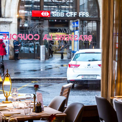 Astra Hotel / Brasserie Historique La Coupole 1912, Vevey