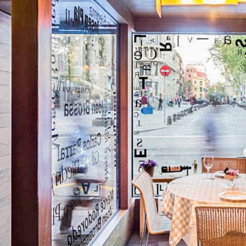 El Café de La Casa de les Lletres, Barcelona