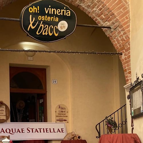 Osteria X Bacco, Acqui Terme