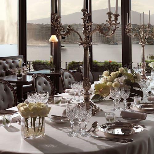 Windows Afternoon Tea at Hotel d'Angleterre, Genève