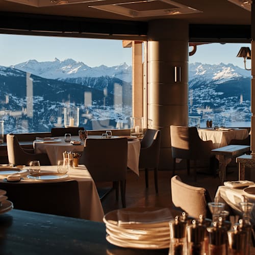 Restaurant LeMontBlanc, Lens