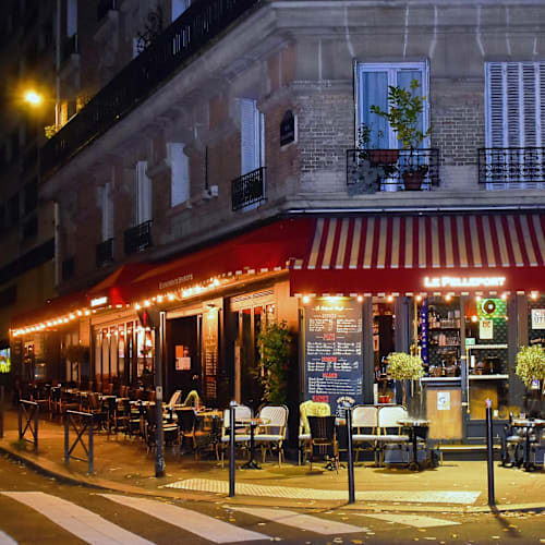 Le Pelleport Cafe, Paris