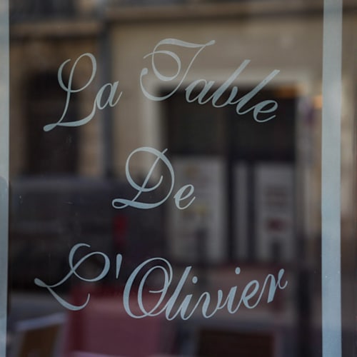 La Table De l'Olivier, Marseille