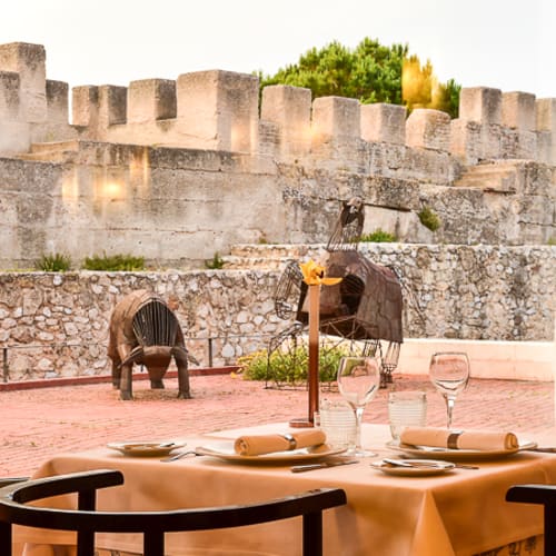 Restaurante das Colunas - Pousada Castelo de Alcácer, Alcácer do Sal