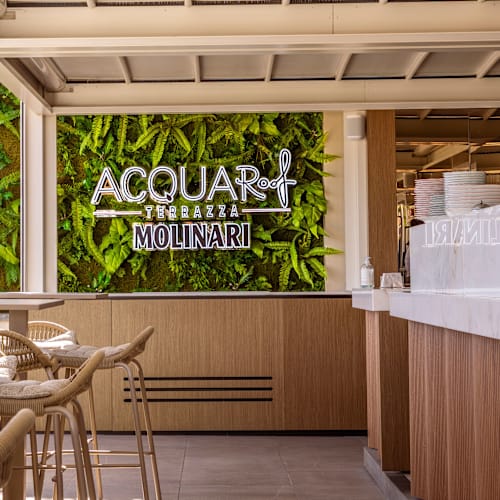 Acquaroof Terrazza Molinari, Bistrot di Mare, Roma