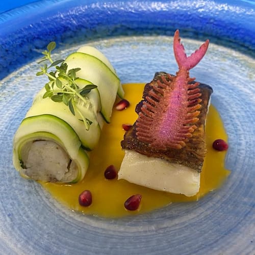 Ornato ristorante di pesce, Modica
