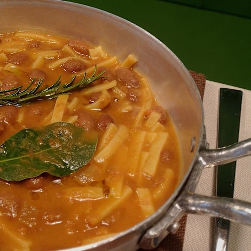 Pisellino uova e farina, L'Aquila