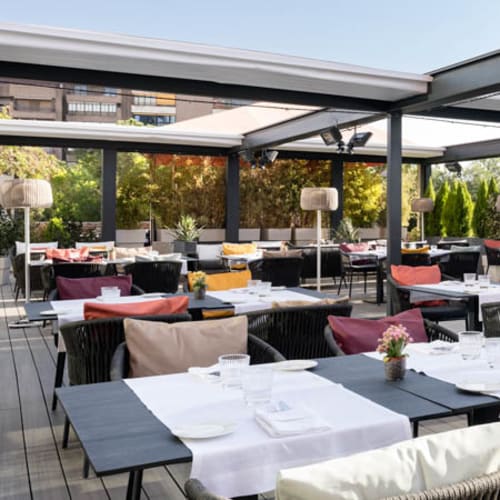 Karrara Terrasse- Hotel Puerta América 5, Madrid