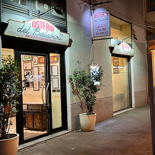 Osteria del Balabiott, Milano