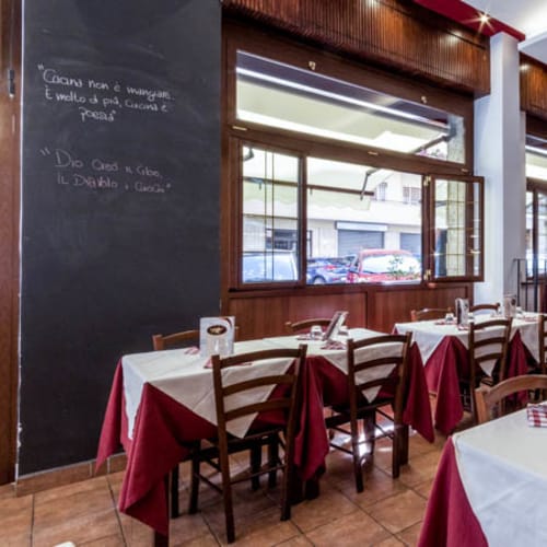 Trattoria da Zacca ar 20, Roma