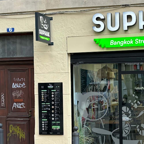Suphak Bangkok Street Food Préfecture, Marseille