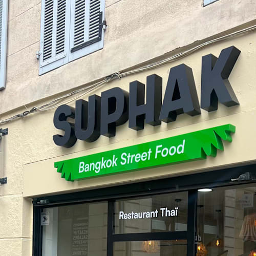 Suphak Bangkok Street Food Préfecture, Marseille