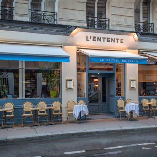 L'Entente, Le British Brasserie, Paris