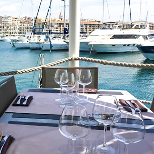 Restaurant O'2 Pointus situé dans le Pavillon Maxime Tarrazi du CNTL, Marseille