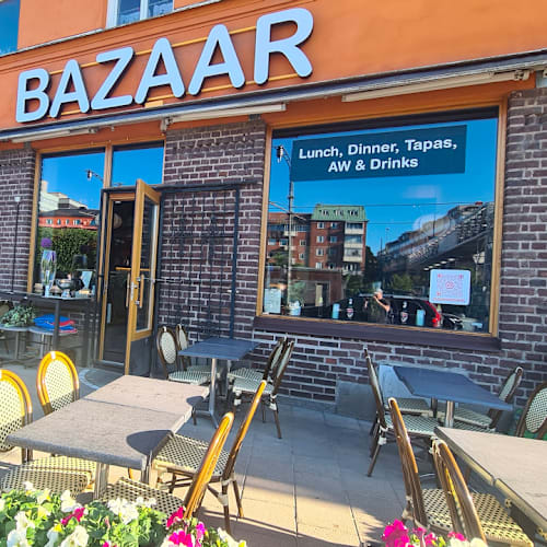 Restaurang Bazaar, Sundbyberg