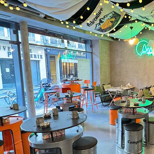 Restaurant Camping X, Paris
