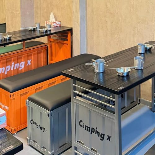 Restaurant Camping X, Paris