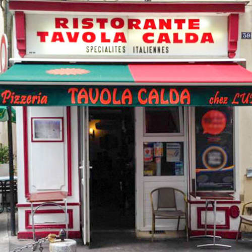 La Tavola Calda, Paris