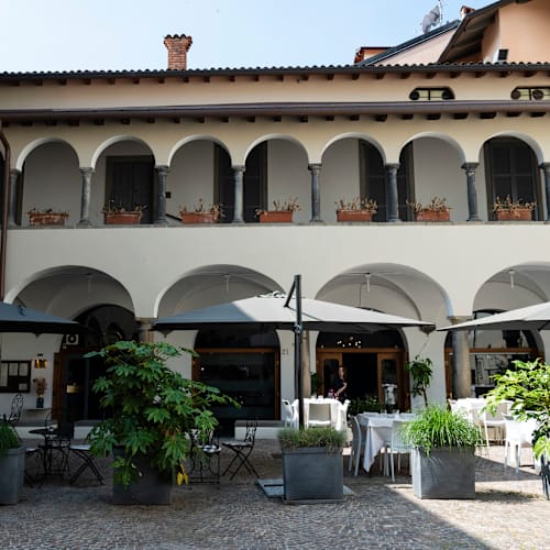 Al Chiostro restaurant, Bergamo