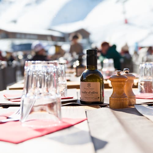 La table du ruitor, Les Allues