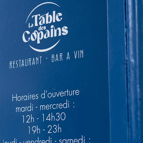 La Table des Copains, Paris