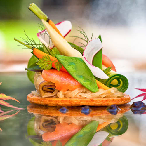 Restaurant le M - Château de Massillan, Uchaux
