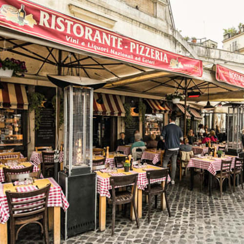 Mercato Hostaria Campo de fiori, Roma