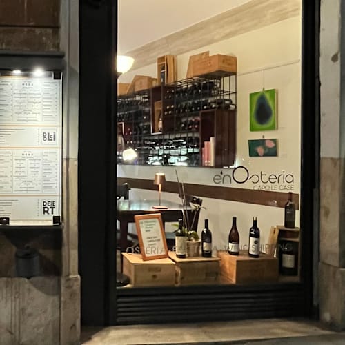 Enosteria  capolecase, Roma
