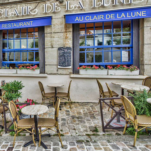 Au Clair de la lune, Paris