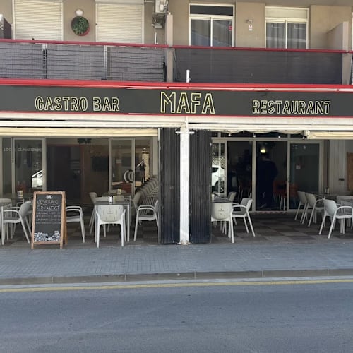 Restaurante MAFA gastro bar, Calella